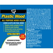DAP Plastic Wood 6 oz Natural All Purpose Latex Wood Filler