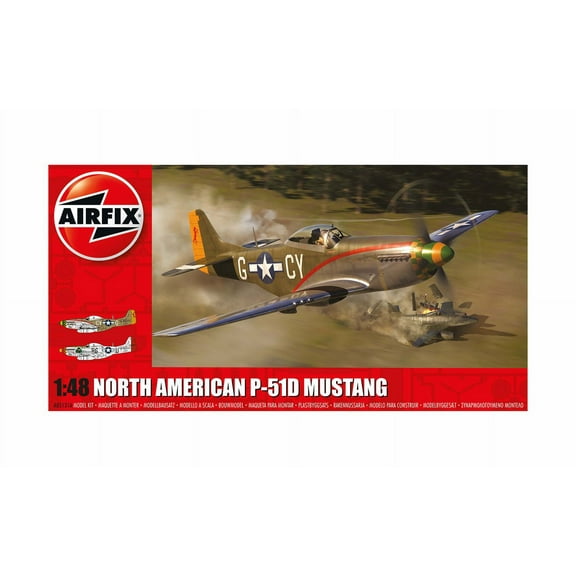 Airfix A05131 1/48 P51D Mustang Fighter Model making kit