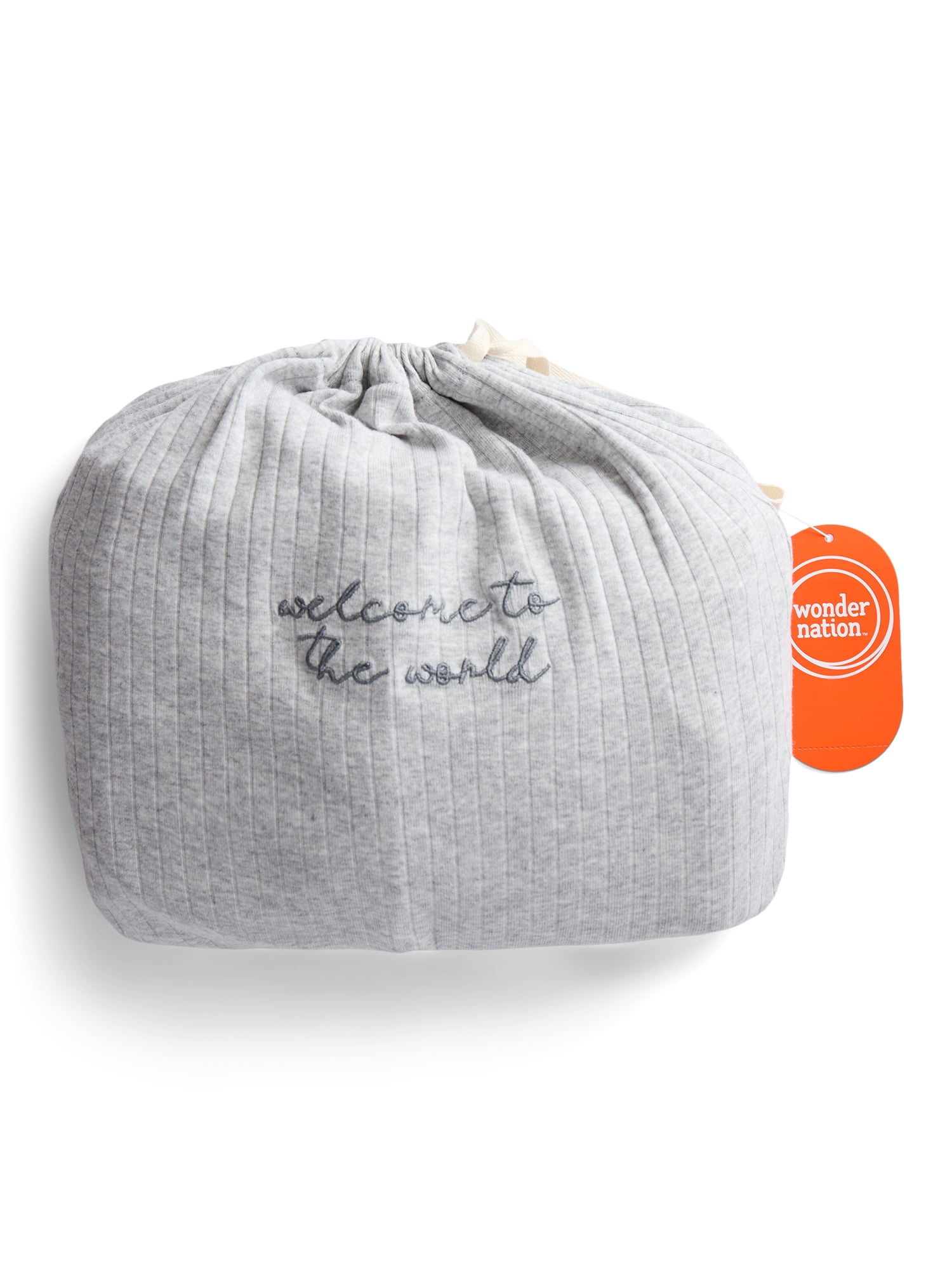 Wonder Nation Organic Cotton Baby 14-Piece Layette Gift Set, Sizes Newborn-9 Months