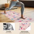 thumbnail image 4 of Dancing Princess Unicorns Pattern Hot Yoga Mat Towel Non Slip for Hot Yoga - Quick-Drying Yoga Mat Cover with 4 Corner Pockets with Travel Bag - Hot Yoga Towel Non Slip 74"x26", 4 of 6