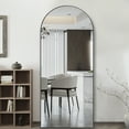 RACHMADES 65"x24" Arched Mirror Full Length Mirror Arch Floor Length
