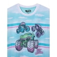 thumbnail image 2 of Hot Wheels Girls Short Sleeve Sleep Top and Shorts Pajama Set, 2-Piece, Sizes 4-12, 2 of 3