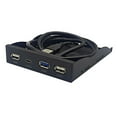 thumbnail image 3 of Xuanheng 3.2 inch Front Panel Convenient 4 Ports Easy to Install Computer Accessories, 3 of 8
