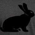 thumbnail image 3 of CafePress - Rabbit Dark T Shirt - Men's Classic Graphic Cotton T-Shirt, 3 of 4