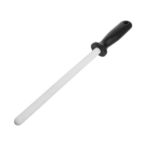 8" Ceramic Sharpening Rod Stick Sharpener with ABS Handle for Knife B1ade Edge