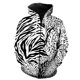 thumbnail image 1 of Sudadera con capucha y cremallera de manga larga con textura abstracta de animal para hombre, chaqueta informal de hip hop con estampado 3D, estilo Harajuku, unisex para adolescentes, 1 of 6