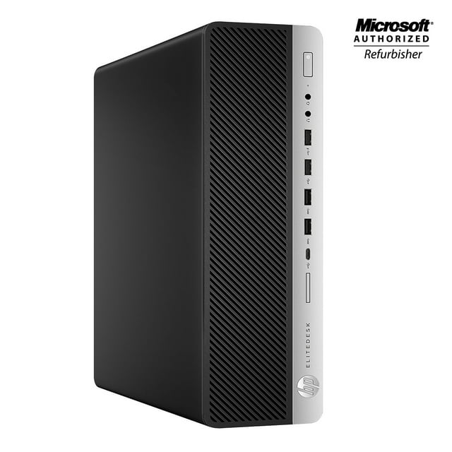 HP ELITEDESK 800 G3 SFF Ordinateur - Intel Quad Core I7-6700 3.4 GHz - 32 Go DDR4 RAM 128 Go SSD Windows 10 Pro WiFi, Clavier et Souris 64bit (Reconditionné)