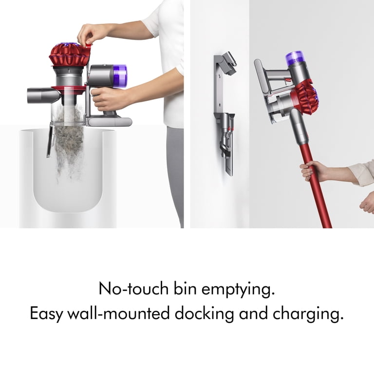 Restored Premium Dyson V8 Origin Cordless Vacuum | Red