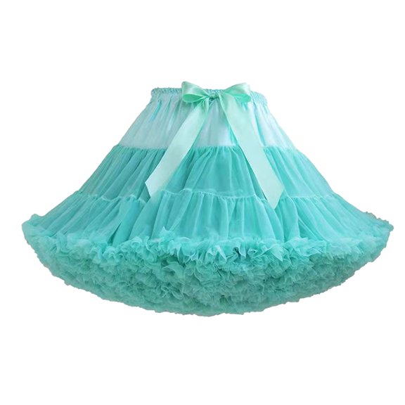 Women Skirt Support Skirt Super Soft Boneless Petticoat Half Puffy Skirt Vacation Holiday Female Dailywear