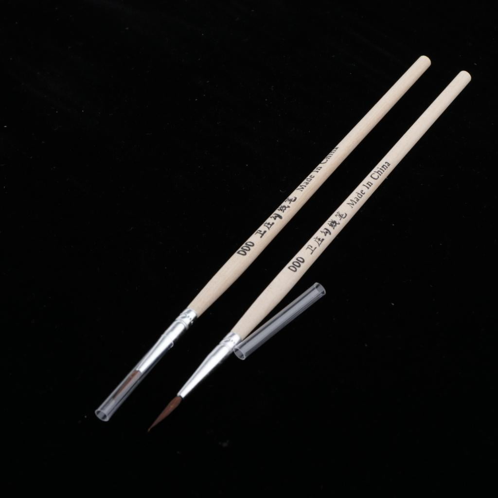 200pcs Fine Detail Paint Brushes Set for Miniature Craft Painting