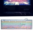 thumbnail image 4 of 104 Keys Mixed Light Ergonomic Design Mechanical Gaming Keyboard with Key Click, 4 of 8