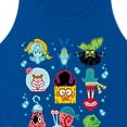 thumbnail image 2 of The Spongebob Movie: Search For Squarepants - Grid - Men's Sleeveless Graphic Tank, 2 of 5