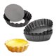thumbnail image 1 of 6 moldes para tartas de huevo, mini sartenes para tartas de 3.0 in con parte inferior extraíble. Afortunado Sencillez, 1 of 4