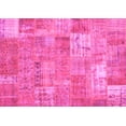thumbnail image 1 of Ahgly Company Indoor Rectangle Patchwork Pink Transitional Area Rugs, 5' x 8', 1 of 4