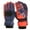 Orange, variant on Winter Leather Gloves For Kids Boys Girls (4-8 years old) Snow Windproof Waterproof Mittens Outdoor Sports Skiing Riding Color Block Warm for Gifts