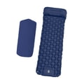thumbnail image 2 of Colchoneta inflable portátil para acampar, colchoneta para dormir para tiendas de campaña, senderismo y viajes Azul oscuro, 2 of 8