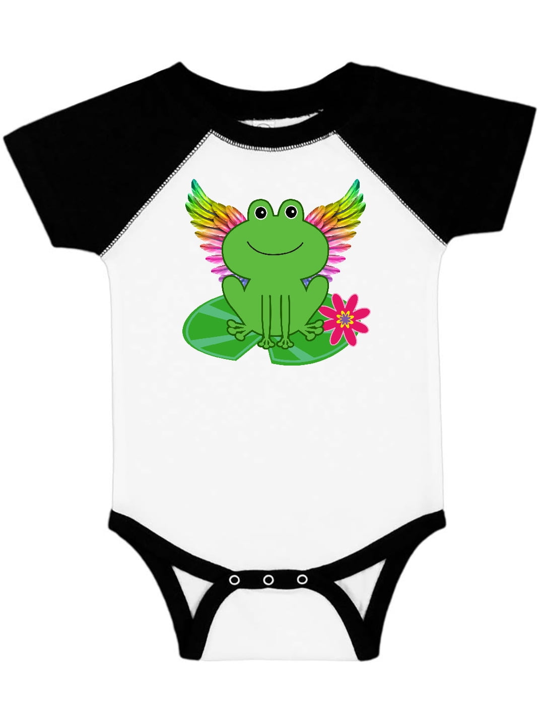 inktastic Frog Lily Pad Wings Toddler T-Shirt
