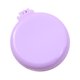 thumbnail image 2 of Cepillo de pelo plegable romántico color macarrón con espejo, cepillo de pelo de bolsillo plegable portátil y redondo, mini peine de masaje para el cabello, tamaño de viaje para mujeres y niñas, peine, 2 of 2