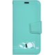 thumbnail image 2 of Funda tipo billetera con tapa de cuero de PU con patrón de gato de dibujos animados verde para Samsung Galaxy S10 Plus, 2 of 5