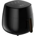 thumbnail image 1 of TOYTEXX 5.8Qt Air Fryer, Black - Dual Knob Control, Temperature Control, 6 Preset Cooking Modes, 1 of 5
