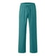 thumbnail image 4 of Pantalones largos para hombre, elásticos, de lino transpirable, holgados y casuales, de fibra de poliéster., 4 of 5