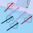 thumbnail image 3 of 8 pares Color Color Color Planeos Love Heart Heart Hollow Holkepins Abrazaderas Abrazaderas Accesorios para el cabello para Baby Girl Cumpleaños Regalo de Navidad, 3 of 5