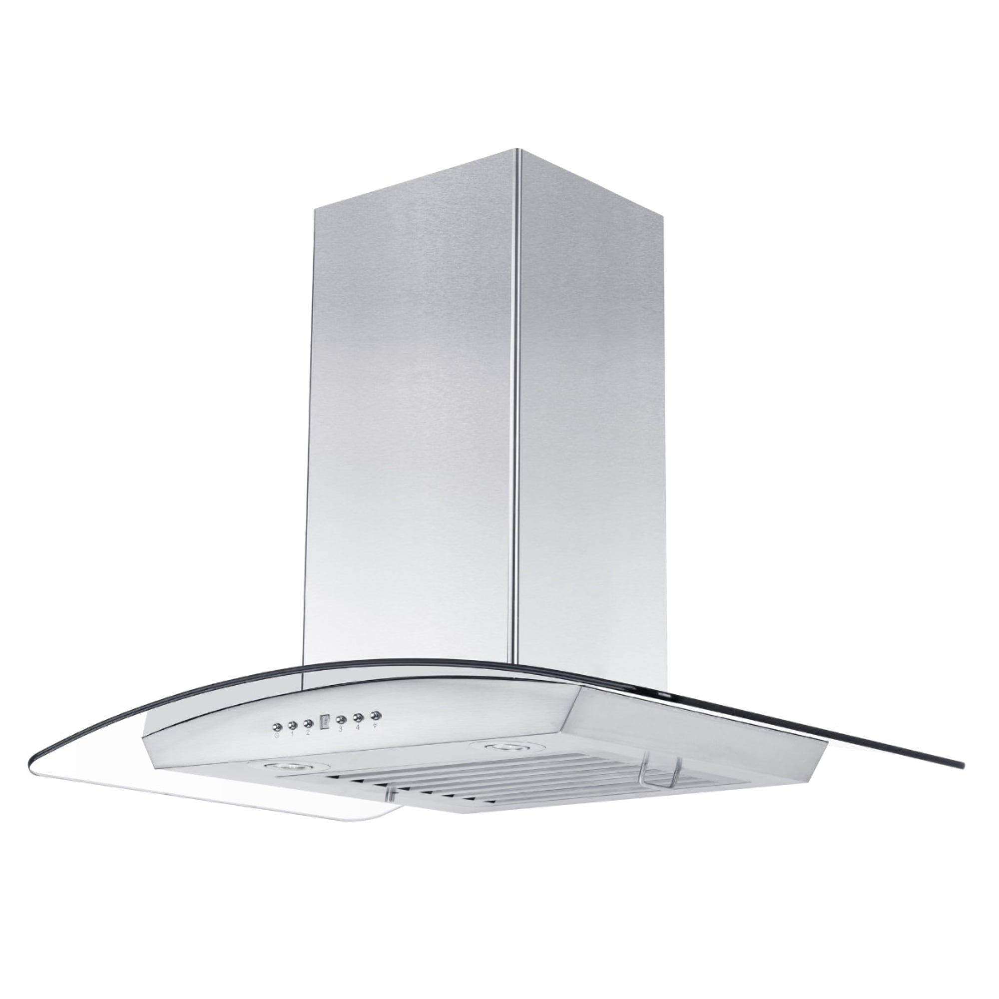 ZLINE 30 in. Wall Mount Range Hood in Stainless Steel & Glass (KZ