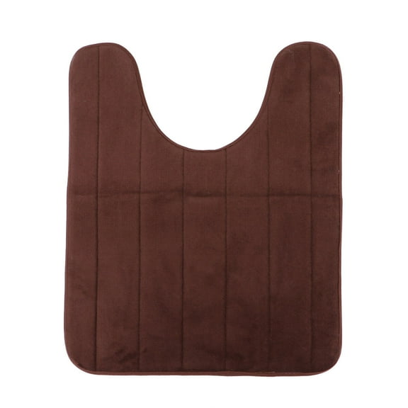 LEORX Warm Toilet Lid Cover U Shape Cotton for Bathroom Use 1Set