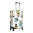 thumbnail image 3 of Balery Colorful Insects Luggage Cover Protector, Scratch And Dirt Resistant, Fits 18-32 Inch Luggage -, 3 of 9