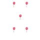 thumbnail image 2 of Cateissary Kit de decoración de pasteles Globos exquisitos Herramientas para hornear Estilo simple Decoraciones de feliz cumpleaños Decoración de boda Rojo 5piezas Cateissary CBP228009, 2 of 6