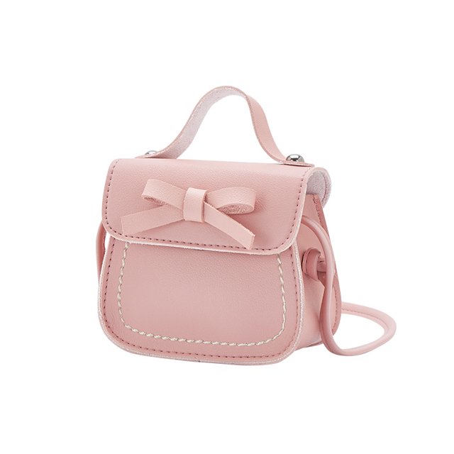 Bolso de hombro de verano para niñas, mini mochila con personalidad y lazo a la moda para niños
