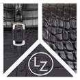 thumbnail image 4 of Bolsa Baguette Estampado Animal Skin color Negro Lucentzza 5BLZP22551, 4 of 5