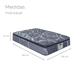 thumbnail image 2 of Colchon Individual Restonic Ortopédico Ultra Confort Anti-Estrés + 2 Almohadas, 2 of 8