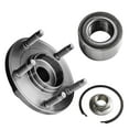 thumbnail image 6 of Detroit Axle - 4pc Wheel Bearing & Hubs Kit for Ford Escape Mazda Tribute Mercury Mariner, 2 Rear Wheel Bearings 2 Front Wheel Bearing Hubs Replacement, 6 of 7