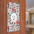 thumbnail image 3 of WIRESTER 1-Gang 1.406-Inch Hole Device Telephone/Cable Blank Receptable Wall Plate Cover, Penguins Ornaments Christmas, 3 of 6