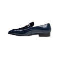 thumbnail image 5 of Stacy Adams Sprague Moc Toe Bit Slip On Shoes Navy 25732-410, 5 of 7