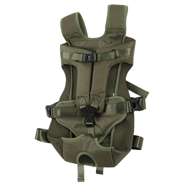 Sac à Dos avant pour Chien, Sac de Poitrine Réglable Sûr Respirant Léger pour Chiot pour Randonnée pour Marche m