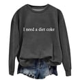 thumbnail image 5 of QASIEATN Fall Hoodless Pullover for Ladies Fashion Funny Moms Crewneck Sweatshirt Long Sleeve Top Retro Fleece Sweater, 5 of 6