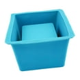 thumbnail image 1 of Shangren Moules en Silicone Portables Pot Facile à Utiliser pour Succulentes Artisanat Rond Réutilisable Bleu C, 1 of 8