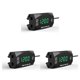 thumbnail image 5 of Kenally Voltímetro de motocicleta 2 en 1, medidor de voltaje de motocicleta Digital LED, medidor de voltaje electrónico, luz verde para exteriores Type1 NO1 Kenally CBP334252, 5 of 6