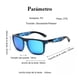thumbnail image 3 of Lentes De Sol Gafas Polarizadas Uv400 Moda Deportivo Diseño Vistoso varilla 3 pzs, 3 of 4