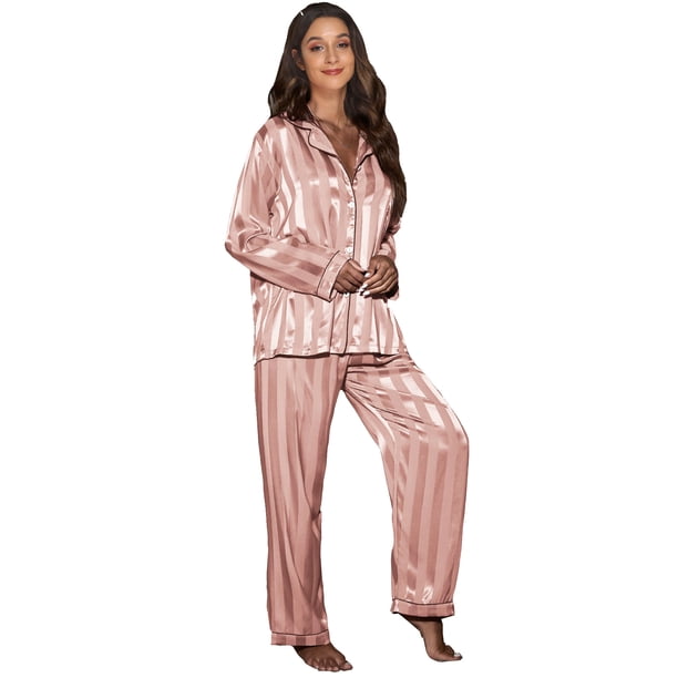 Pijama de estilo europeo y americano ancho de Jacquard para el hogar, ropa de mujer, suministro de comercio exterior, cárdigan de satén de manga larga