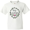 thumbnail image 3 of Inktastic Big Sister Leaves, Circle, Heart Youth T-Shirt, 3 of 5