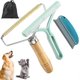 thumbnail image 1 of Pet Hair Remover 3 Pack, Eradicate Cleaning Pro Pet Hair Remover, Portable Reusable Pet Cat Dog Hair Remover for Couch - with Storage Bag, 1 of 4