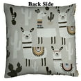 thumbnail image 2 of EREHome llama cactus Pillow Case Home Decor Cushion Cover 18x18 Inch, 2 of 2