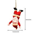 thumbnail image 3 of VBVC Santa Claus Christmas Lost Santa Gnomes Christmas Tree Resin Decoration Pendant, 3 of 3