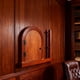 thumbnail image 5 of Adhesivo de pared para interruptor de lámpara, diseño minimalista de madera para puerta de cabina Rojo marrón, 5 of 9
