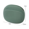 thumbnail image 2 of Mini bolso portátil del almacenamiento del cable de datos de la cubierta protectora del silicón del auricular interno, 2 of 5