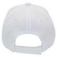 thumbnail image 2 of White velcro closure unisex casual baseball cap, 2 of 7