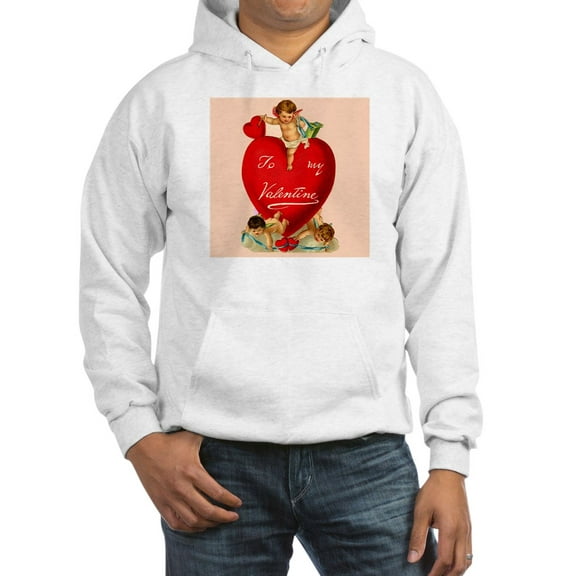 CafePress - Victorian Valentine Heart - Pullover Hoodie, Hooded Sweatshirt